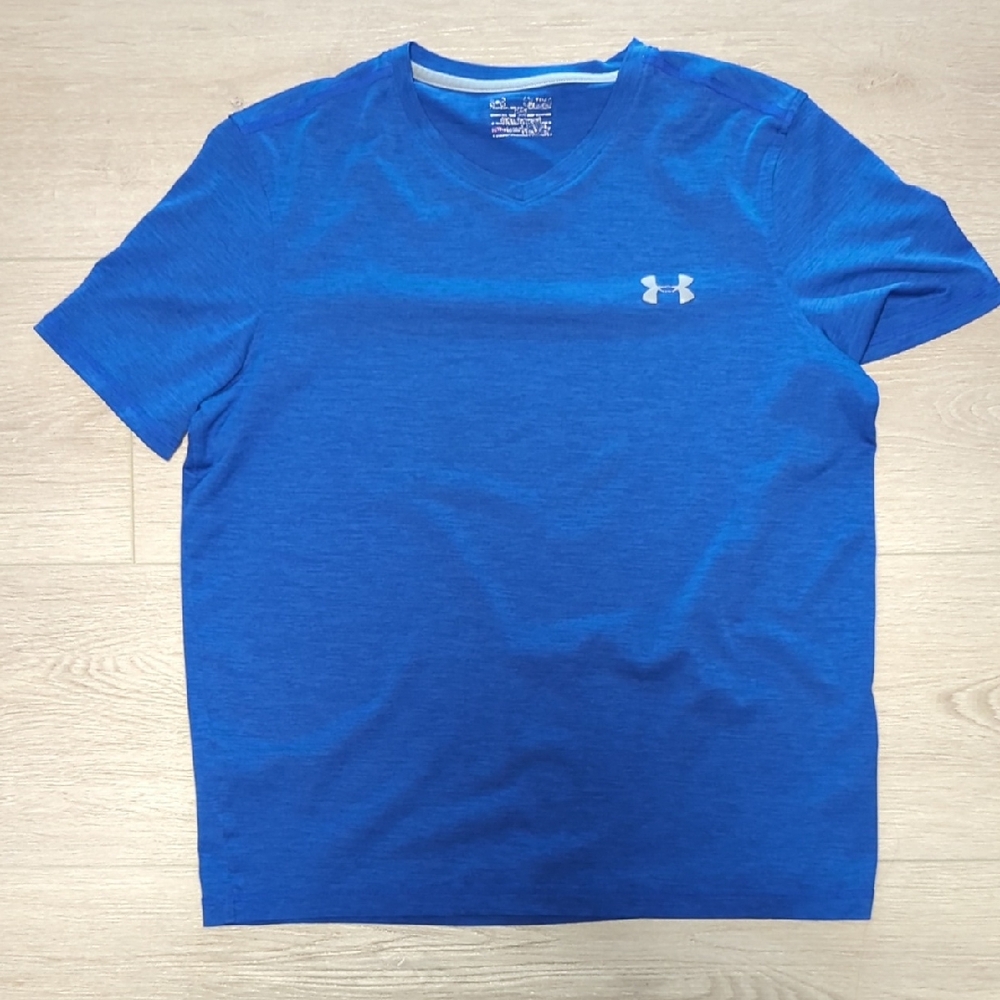Under Armour Men's Vibrant Blue Short Sleeve Tee